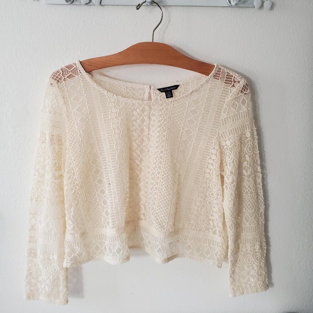 American Eagle Outfitters Lace Top